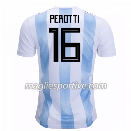 Completo Calcio Argentina Perotti 16 Divisa Prima Mondiali 2018